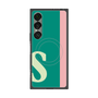 プレミアムスクエアケース with SnapMag［ オリジナル - initial color line - S green ］