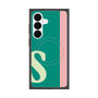 プレミアムスクエアケース with SnapMag［ オリジナル - initial color line - S green ］