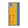 プレミアムスクエアケース with SnapMag［ オリジナル - initial color line - U orange ］