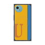 プレミアムスクエアケース with SnapMag［ オリジナル - initial color line - U orange ］