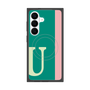 プレミアムスクエアケース with SnapMag［ オリジナル - initial color line - U green ］