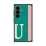 プレミアムスクエアケース with SnapMag［ オリジナル - initial color line - U green ］