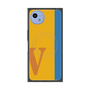 プレミアムスクエアケース with SnapMag［ オリジナル - initial color line - V orange ］