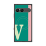 プレミアムスクエアケース with SnapMag［ オリジナル - initial color line - V green ］