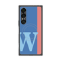 プレミアムスクエアケース with SnapMag［ オリジナル - initial color line - W blue ］