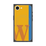 プレミアムスクエアケース with SnapMag［ オリジナル - initial color line - W orange ］