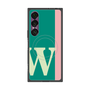 プレミアムスクエアケース with SnapMag［ オリジナル - initial color line - W green ］