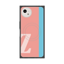 プレミアムスクエアケース with SnapMag［ オリジナル - initial color line - Z pink ］