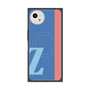 プレミアムスクエアケース with SnapMag［ オリジナル - initial color line - Z blue ］