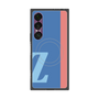 プレミアムスクエアケース with SnapMag［ オリジナル - initial color line - Z blue ］
