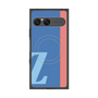 プレミアムスクエアケース with SnapMag［ オリジナル - initial color line - Z blue ］