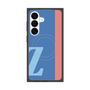 プレミアムスクエアケース with SnapMag［ オリジナル - initial color line - Z blue ］