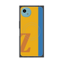 プレミアムスクエアケース with SnapMag［ オリジナル - initial color line - Z orange ］