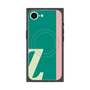 プレミアムスクエアケース with SnapMag［ オリジナル - initial color line - Z green ］