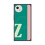 プレミアムスクエアケース with SnapMag［ オリジナル - initial color line - Z green ］
