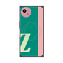 プレミアムスクエアケース with SnapMag［ オリジナル - initial color line - Z green ］