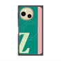 プレミアムスクエアケース with SnapMag［ オリジナル - initial color line - Z green ］