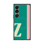 プレミアムスクエアケース with SnapMag［ オリジナル - initial color line - Z green ］