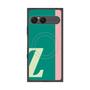 プレミアムスクエアケース with SnapMag［ オリジナル - initial color line - Z green ］