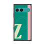 プレミアムスクエアケース with SnapMag［ オリジナル - initial color line - Z green ］