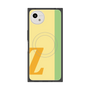 プレミアムスクエアケース with SnapMag［ オリジナル - initial color line - Z yellow ］