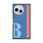 プレミアムスクエアケース with SnapMag［ オリジナル - initial color line - B blue ］