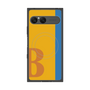 プレミアムスクエアケース with SnapMag［ オリジナル - initial color line - B orange ］