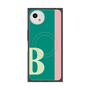 プレミアムスクエアケース with SnapMag［ オリジナル - initial color line - B green ］