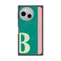プレミアムスクエアケース with SnapMag［ オリジナル - initial color line - B green ］