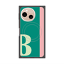 プレミアムスクエアケース with SnapMag［ オリジナル - initial color line - B green ］