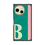プレミアムスクエアケース with SnapMag［ オリジナル - initial color line - B green ］