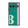 プレミアムスクエアケース with SnapMag［ オリジナル - initial color line - B green ］