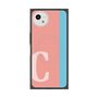 プレミアムスクエアケース with SnapMag［ オリジナル - initial color line - C pink ］
