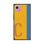 プレミアムスクエアケース with SnapMag［ オリジナル - initial color line - C orange ］