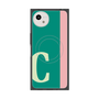 プレミアムスクエアケース with SnapMag［ オリジナル - initial color line - C green ］