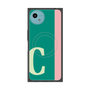 プレミアムスクエアケース with SnapMag［ オリジナル - initial color line - C green ］