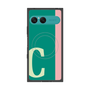 プレミアムスクエアケース with SnapMag［ オリジナル - initial color line - C green ］