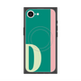 プレミアムスクエアケース with SnapMag［ オリジナル - initial color line - D green ］