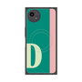 プレミアムスクエアケース with SnapMag［ オリジナル - initial color line - D green ］