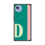 プレミアムスクエアケース with SnapMag［ オリジナル - initial color line - D green ］