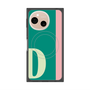 プレミアムスクエアケース with SnapMag［ オリジナル - initial color line - D green ］