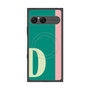 プレミアムスクエアケース with SnapMag［ オリジナル - initial color line - D green ］