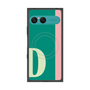 プレミアムスクエアケース with SnapMag［ オリジナル - initial color line - D green ］