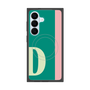 プレミアムスクエアケース with SnapMag［ オリジナル - initial color line - D green ］
