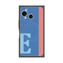 プレミアムスクエアケース with SnapMag［ オリジナル - initial color line - E blue ］