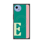 プレミアムスクエアケース with SnapMag［ オリジナル - initial color line - E green ］