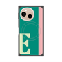 プレミアムスクエアケース with SnapMag［ オリジナル - initial color line - E green ］