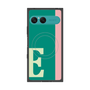 プレミアムスクエアケース with SnapMag［ オリジナル - initial color line - E green ］