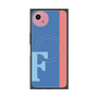 プレミアムスクエアケース with SnapMag［ オリジナル - initial color line - F blue ］