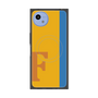 プレミアムスクエアケース with SnapMag［ オリジナル - initial color line - F orange ］